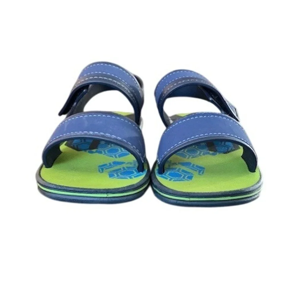 Rider Kids Blue‎ Sport Sandals Velcro Strap Outdoor Water Shoes Boys Size 2/3